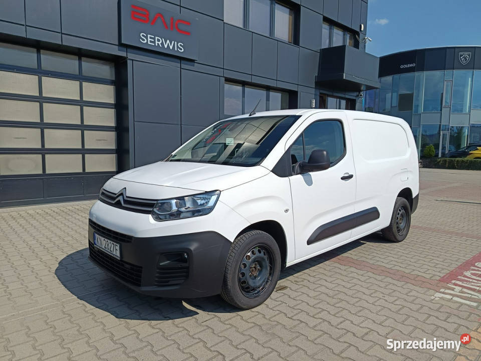 Citroen Berlingo VAN XL 15 BlueHDI 1021 rej 2021 tempomat małopolskie Nowy Sącz