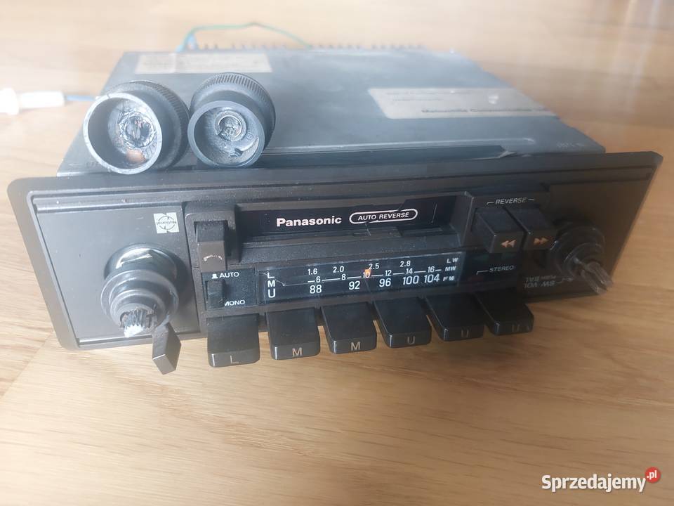 Radio damochodowe Panasonic do klasyka
