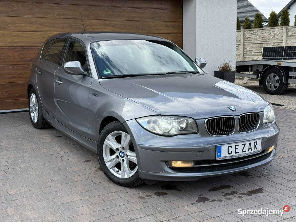 BMW 116 11r 20 benzyna ładna zadbana klimatronik gniazdo AUX Konradów