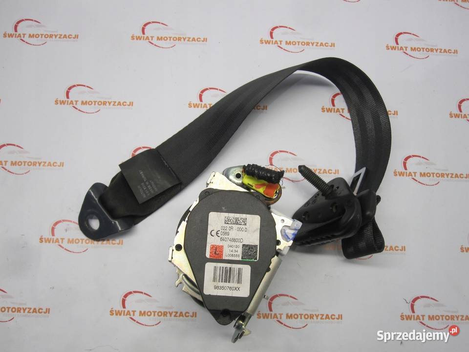 PEUGEOT 2008 II GT LINE 22r pas bezpieczeństwa