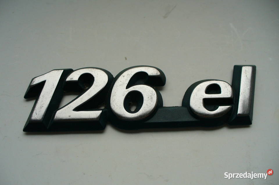 Fiat 126p emblemat znaczek logo Lędziny