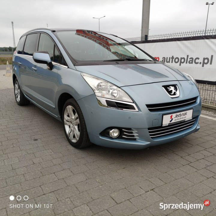 Peugeot 5008 I 20092017 niebieski Lipówki