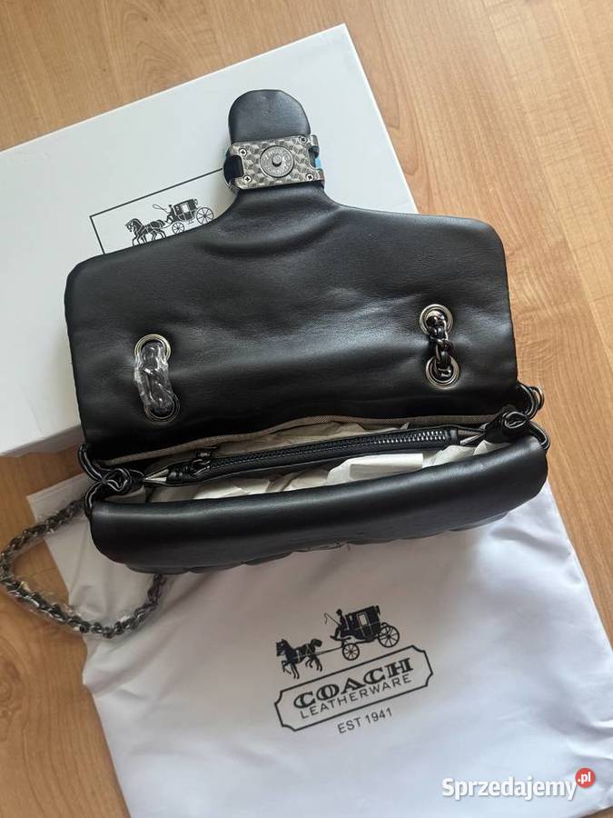 Torebka coach czarna Swarzędz