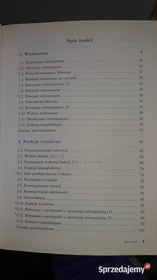 Matematyka 2 rekomendacja Polskiego Towarzystwa mazowieckie Warszawa sprzedam