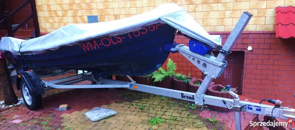 Łódź Wigry 355 z przyczepką Rok produkcji 2010