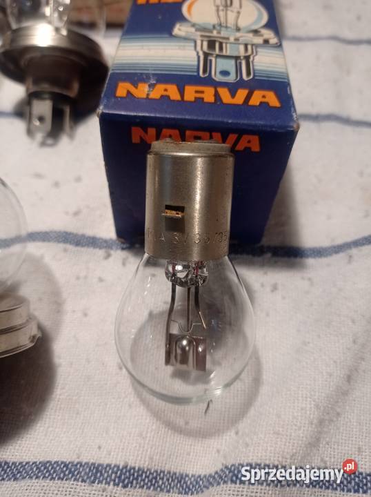 Nowe żarówki DDR GDR Narva Pępowo