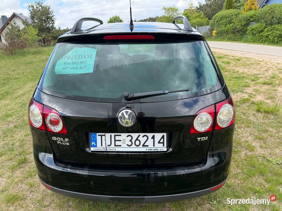 Volkswagen Golf Plus 19tdi Samochody osobowe pomorskie Gdynia