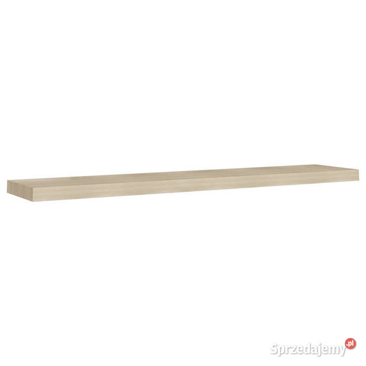Półka ścienna kolor dębowy 120x235x38 MDF Warszawa