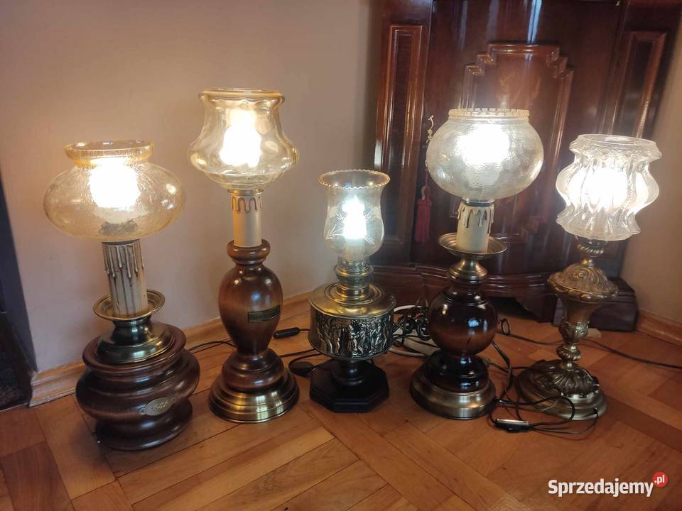 stara oryginalna lampa z kloszem Gorzów Wielkopolski