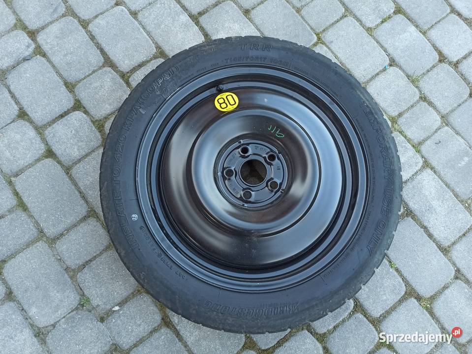 Toyota Avensis T25 Lift koło dojazdowe 17
