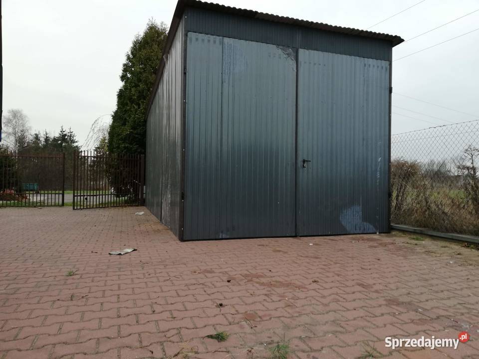Wysoki Garaż Blaszany GRAFIT Hala Magazynowa Sprzedaż Racibórz