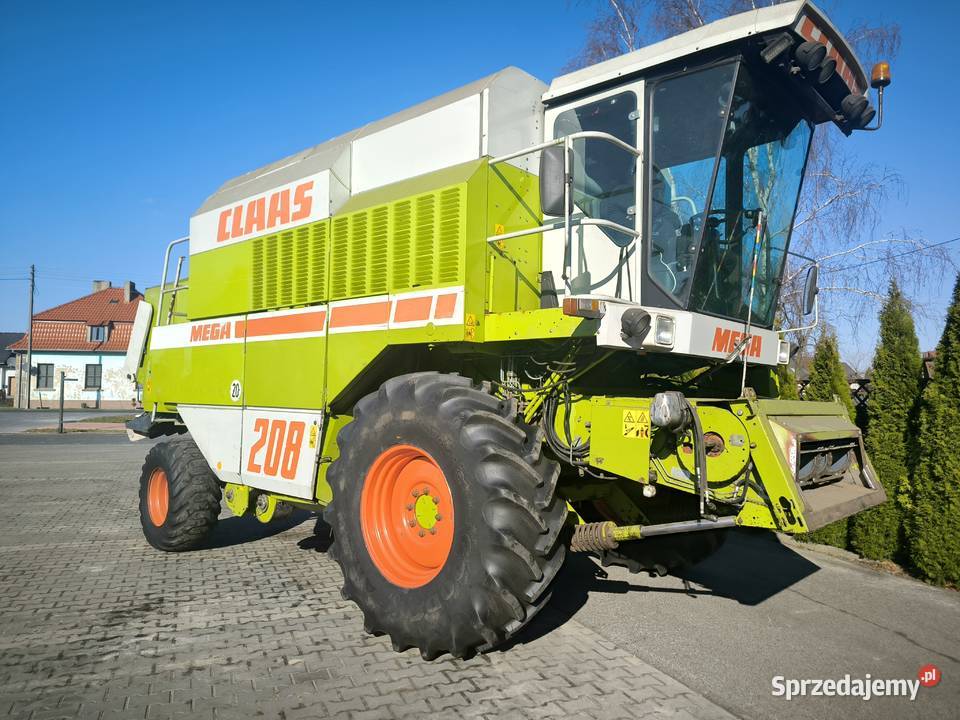 Kombajny zbożowy CLAAS MEGA 208 dominator Claas Zbożowe Maszyny rolnicze Pogorzela
