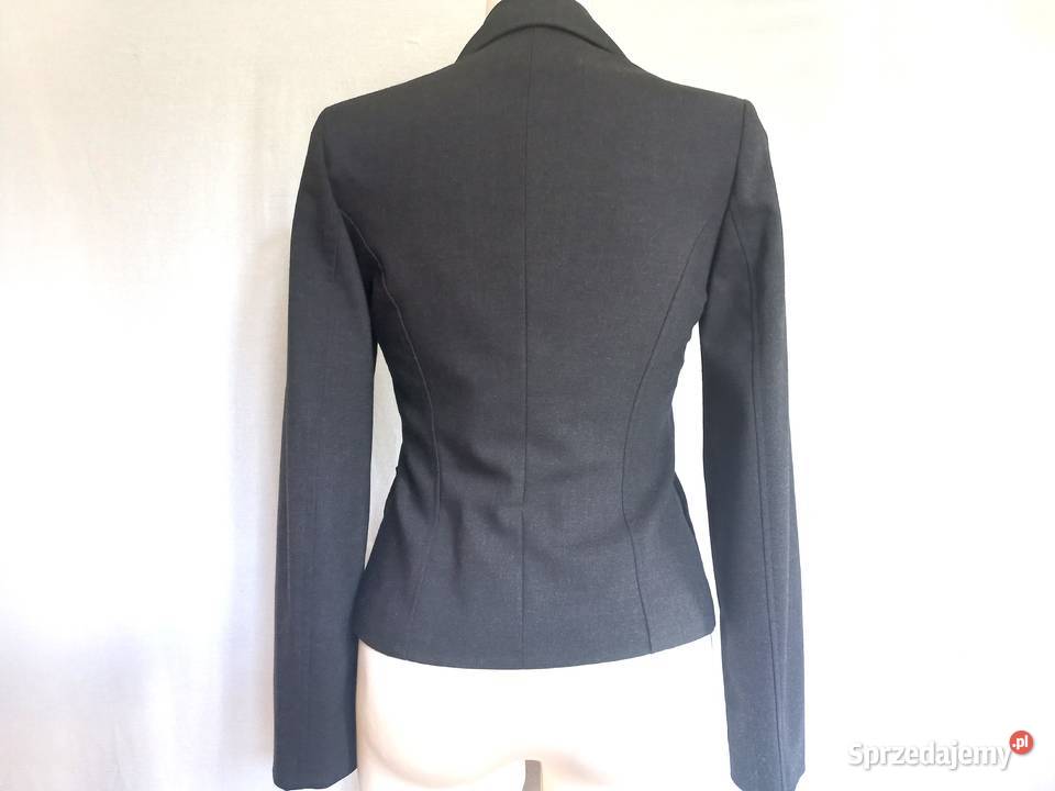 ŻAKIET szary Elegancki r 3638 NOWY szary/srebrny Białystok