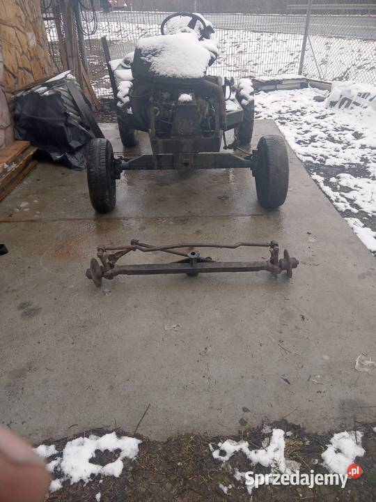 Oś przednia do ciagnika sam Maszyny rolnicze Kadcza