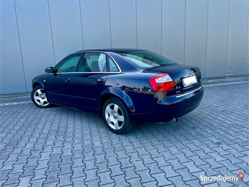 ŚlicznaZadbanaAudiA4B6Sedan20Benzyna aluminiowe felgi Zduńska Wola