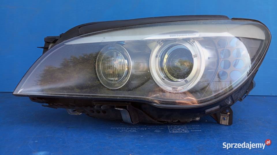 LAMPA LEWY PRZÓD EUROPA XENON DYNAMIC BMW 7 F01 Lampy przednie Nowy Tomyśl