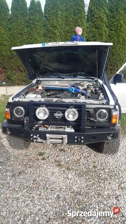 Nissan Patrol y60 Klima 2x blokada mostu Rabka-Zdrój