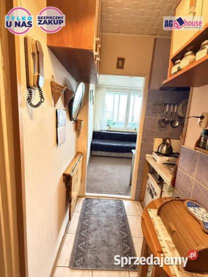 Mieszkanie Gdańsk Jagiellońska 17m2 1 pokój Liczba pokoi 1