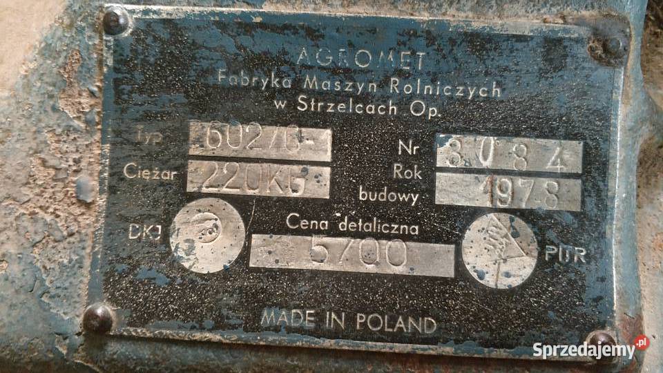 kopaczka konna do ziemniaków jednorzędowa Jarosław