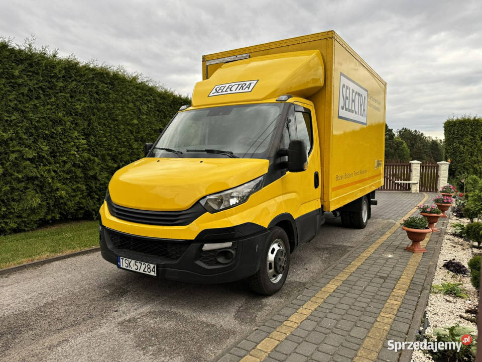 Iveco Daily 35C16 Kontener 42m Winda Klimatronik ABS świętokrzyskie Bliżyn sprzedam