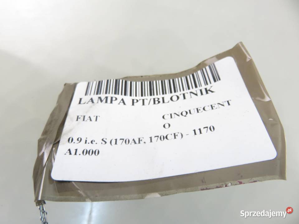 LAMPA PRAWA TYLNA FIAT CINQUECENTO SPORTING
