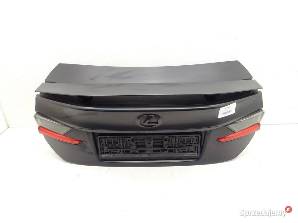 TYLNA KLAPA LEXUS RC SportowyCoupe TYLNA osobowe