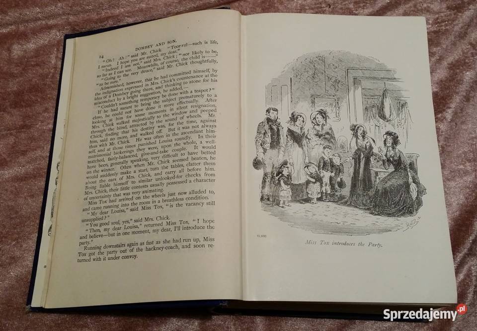 Książka Charles Dickens Dombey And Son język Kraków