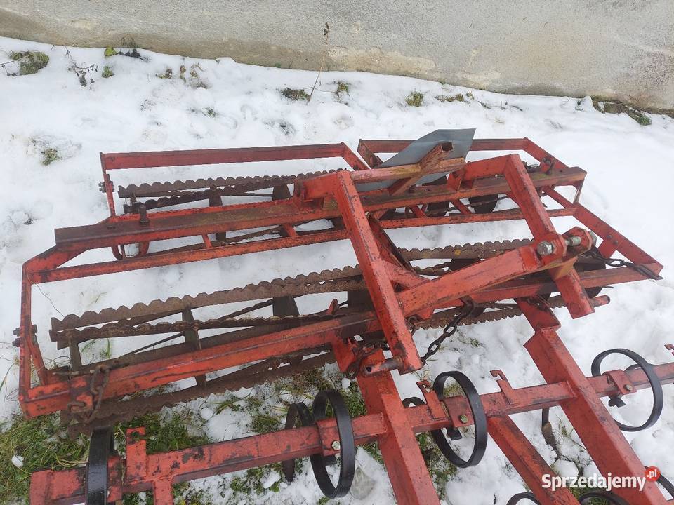 Agregat uprawowy 2m z wałkami na docisku podkarpackie Blizne sprzedam