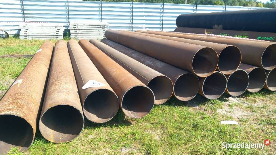 Rury stalowe fi508 x 610mm używane konstrukcyjne Kruszyn