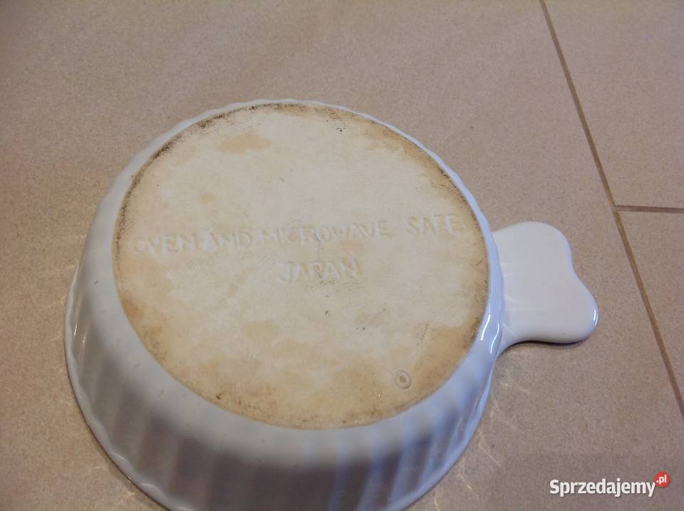 Naczynie Ceramiczne Do Kuchenki Mikrofalowej biały Nowa Sól