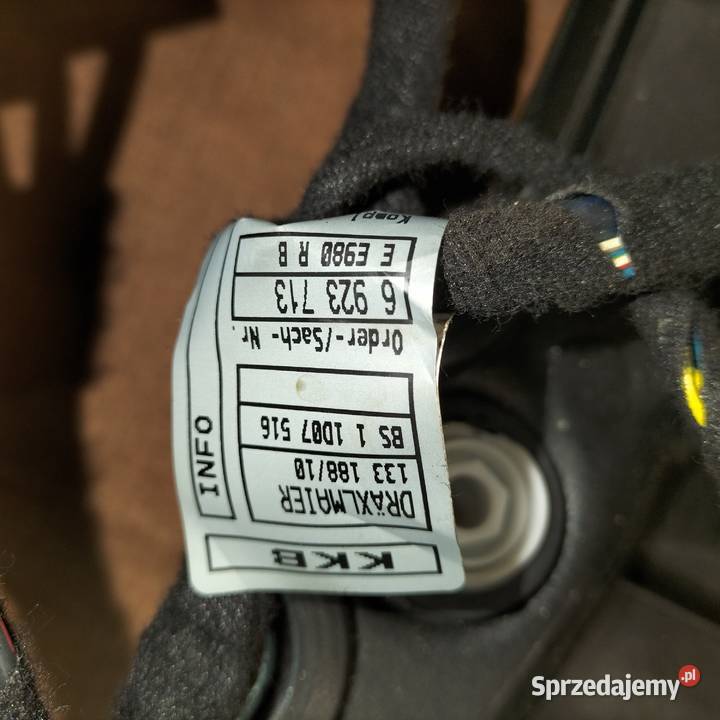 Panel wewnętrzny drzwi lewy tył z wiązką drzwi z Poręba sprzedam