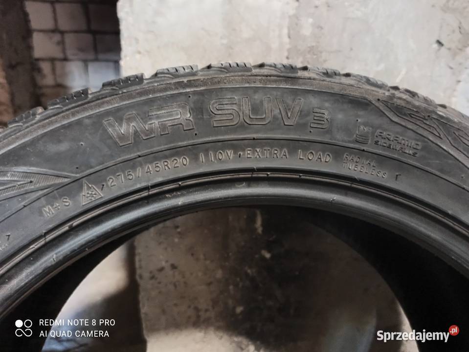 Opony zimowe Nokian 27545 R20 sztuk 4 Samochodowe Kielce
