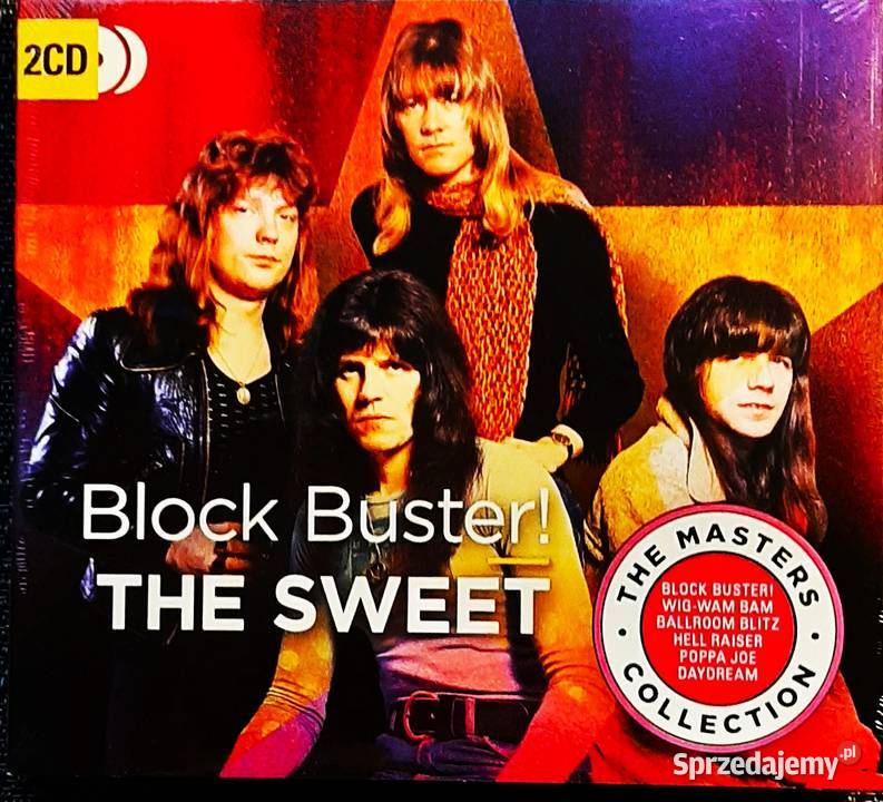 Album 2 CD Legendarnego Kultowego Zespołu Sweet Płyty i kasety Warszawa sprzedam