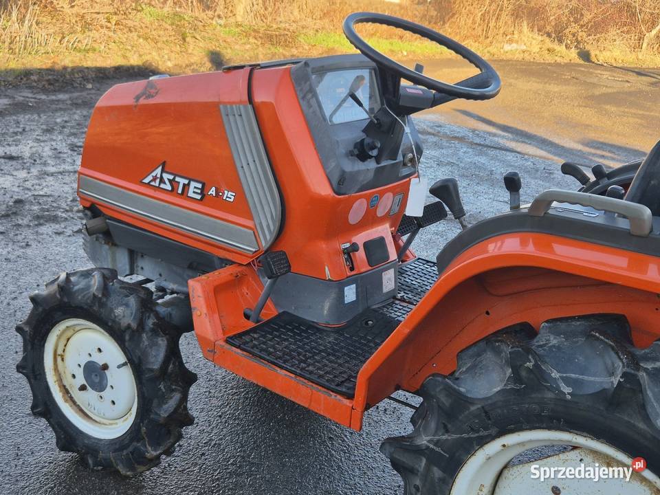 Traktorek traktor KUBOTA ASTE A15D 15 44 Małuszyn