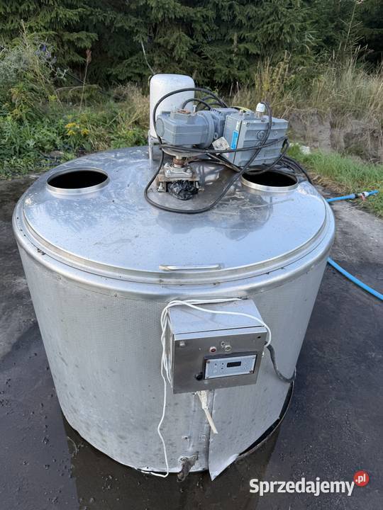 Mieszalnik do syropu cukrowego 600 l nierdzewny