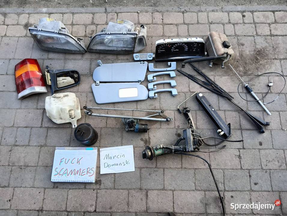 Opel omega A 24 c20ne c24ne części maska drzwi Wiązów sprzedam