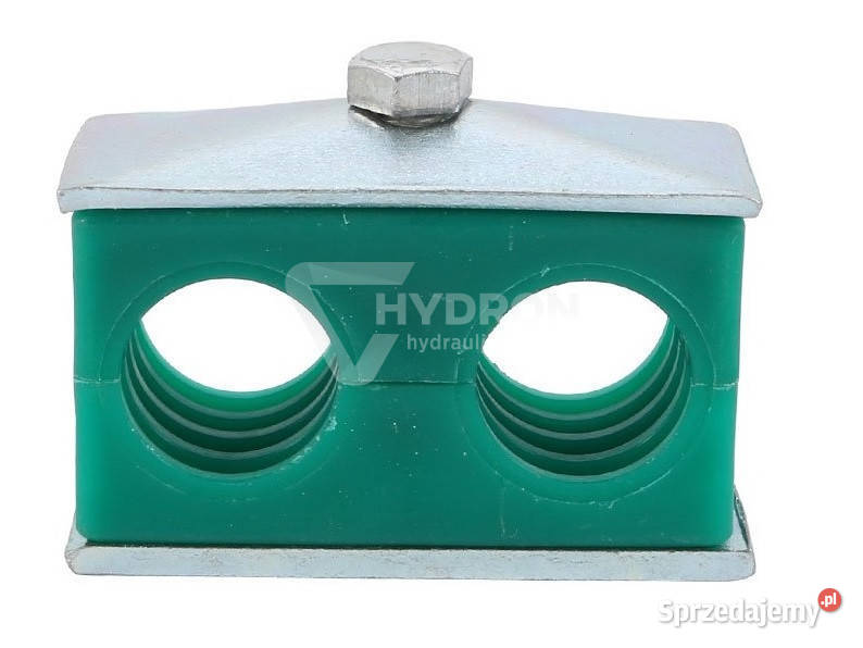 Uchwyt podwójny do rur hydraulicznych 40mm Złotów sprzedam