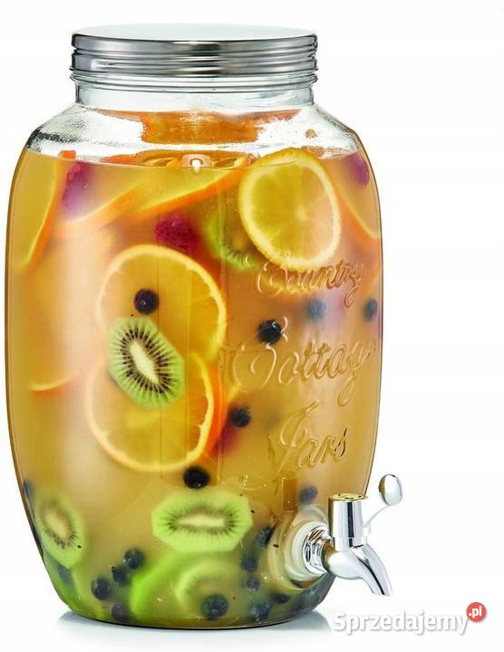 ZELLER szklany słoik na NAPOJE Zamość sprzedam