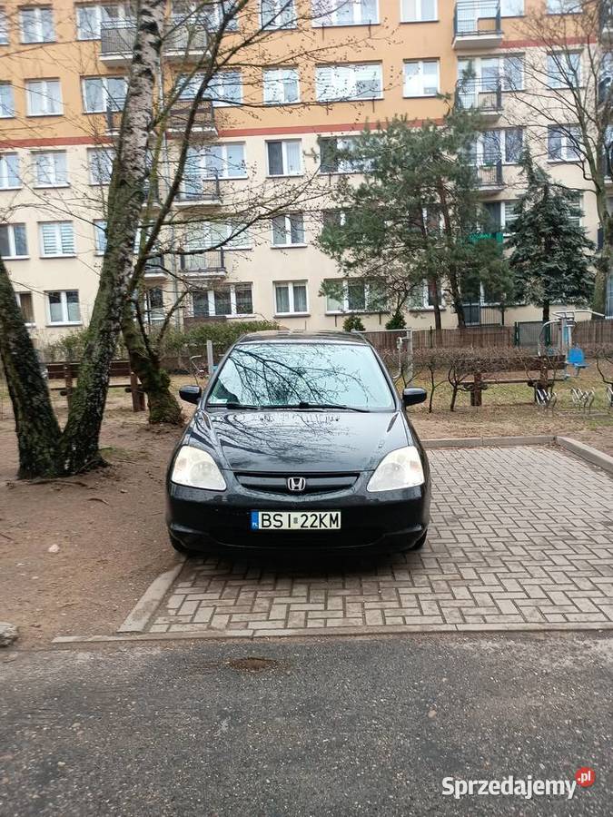 Czarna Honda Civic Białystok sprzedam