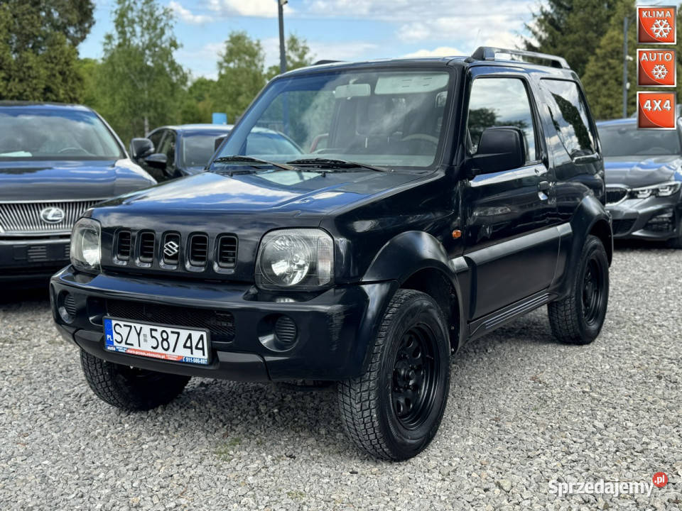Suzuki Jimny 13 4X4 l BENZYNA reduktor czarny Łodygowice