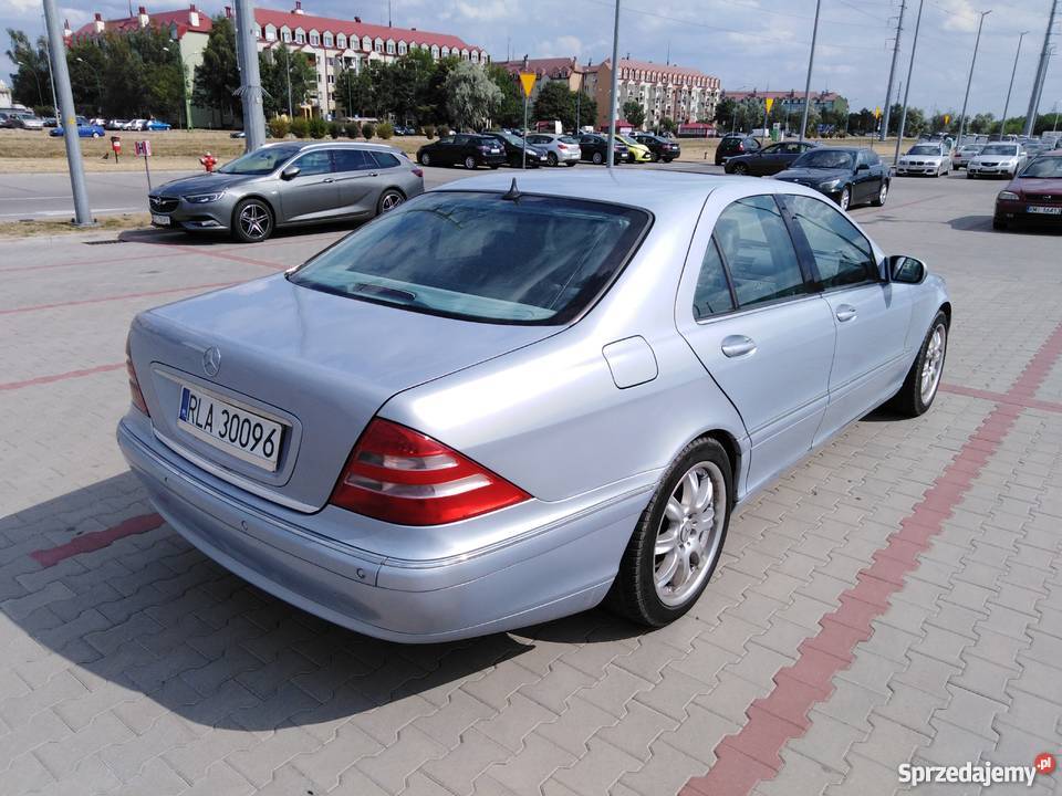 Mercedes klasa S najbogatsza wersja gaz sekwecja 4/5 Mielec