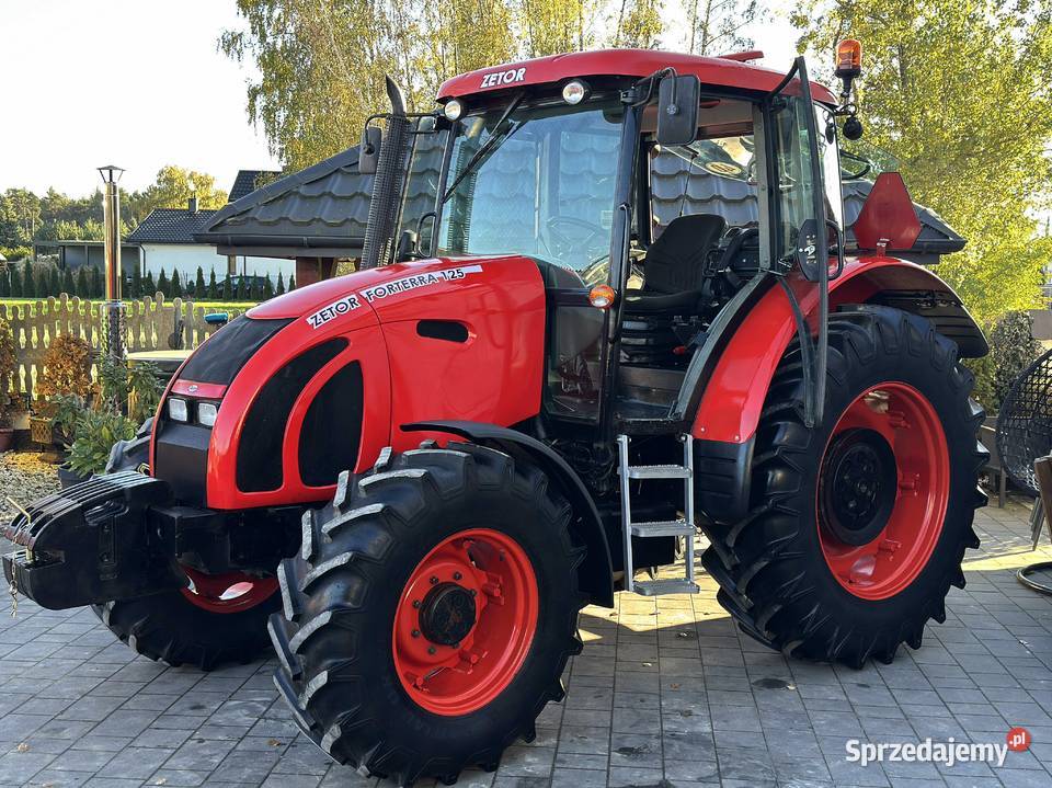 Ciągnik Zetor Forterra 125 2009r 1wł Krajowy Kabina Łowicz