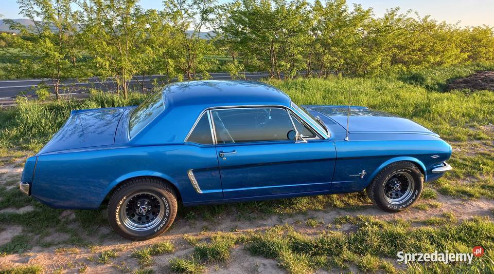 Ford Mustang 1965 v8 Manual niebieski śląskie Czechowice-Dziedzice