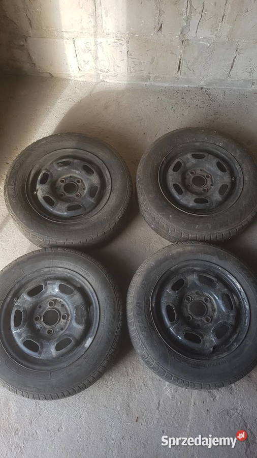 Komplet felg stalowych 13 4x100 Et 38 VW Opel