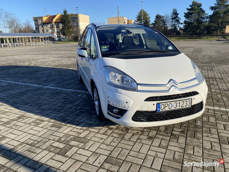 Piękny Citroen C4 Grand Picasso 20 HDI 150 2012r Rok produkcji 2012 opolskie Paczków