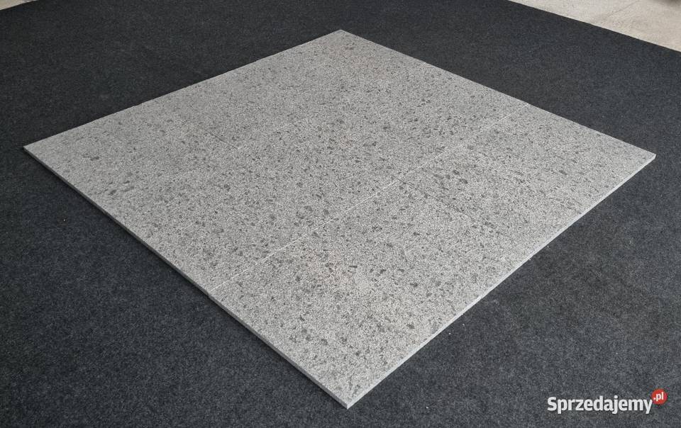 PŁYTKI GRANITOWE PŁOMIENIOWANE STEEL GREY