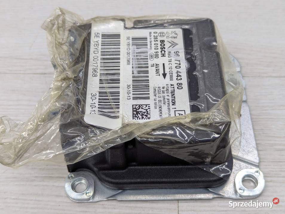 MODUŁ SENSOR AIRBAG PEUGEOT 3008 I 9677044380 Motoryzacja podlaskie