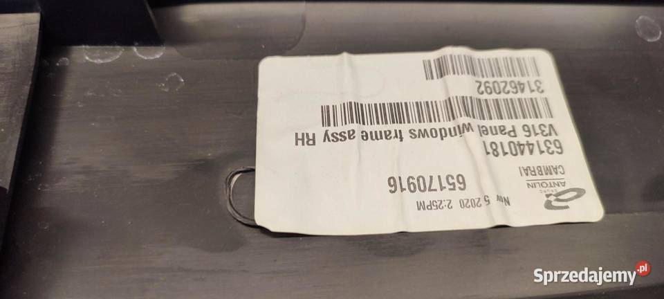 VOLVO XC40 TAPICERKA KLAPY BAGAŻNIKA 30747056 sprzedam