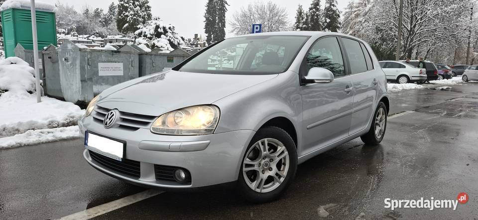 VW Golf V 2007r 16 MPI z gazem Bogata wersja 1600cm3 Rzeszów sprzedam