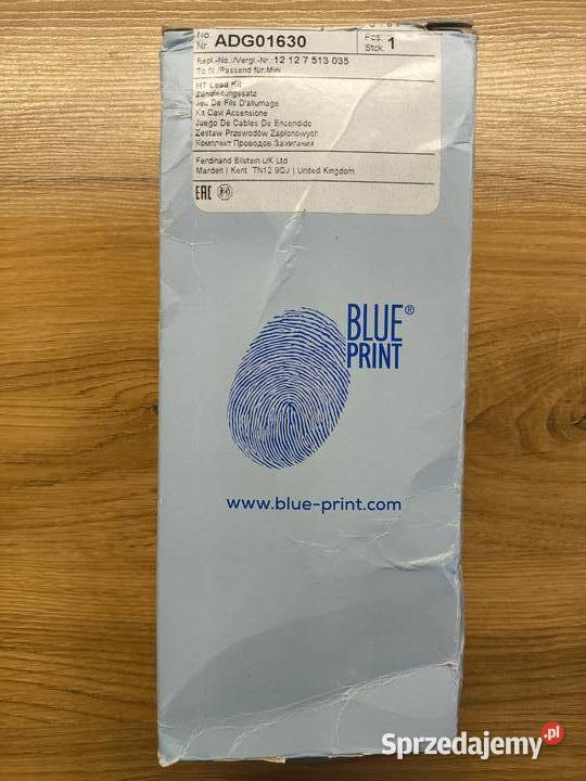 Krzewody zapłonowe Mini Cuper BLUE PRINT 1600cm3 Łódź sprzedam